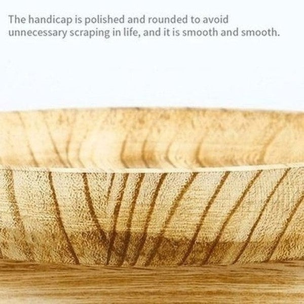 Wooden Plant Stool Garden Pot Saucers & Trays Wooden Round Flower Pot Tray Indoor Outdoor · Dondepiso