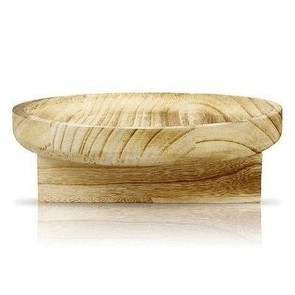 Wooden Plant Stool Garden Pot Saucers & Trays Wooden Round Flower Pot Tray Indoor Outdoor · Dondepiso