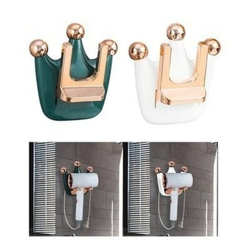 Cartoon Hair Dryer Rack Bathroom Accessory Mounts Collapsible Cartoon Hair Dryer Rack · Dondepiso