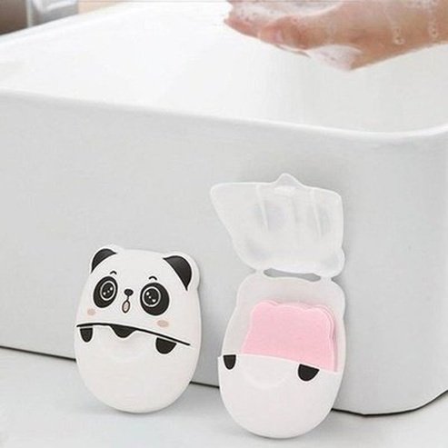 Cartoon Paper Soap Soap & Lotion Dispensers Hand Washing Instant Paper Soap Towel Box · Dondepiso
