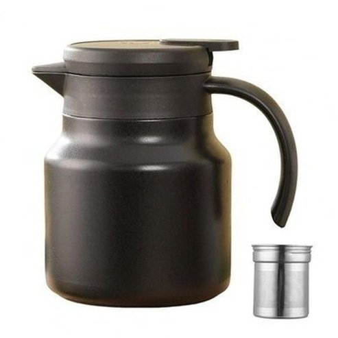 Filter Teapot Electric Kettles Black Large Capacity Filter Teapot With Handle · Dondepiso