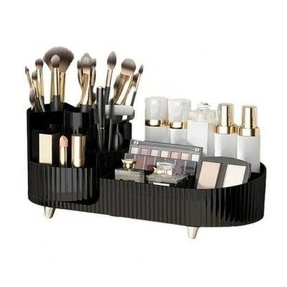 Rotating Cosmetic Storage Box Makeup Brush Organizer