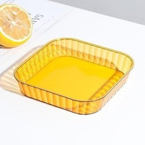 Acrylic Tray Snack Food Storage Containers Large Capacity Reusable Acrylic Tray Snack · Dondepiso