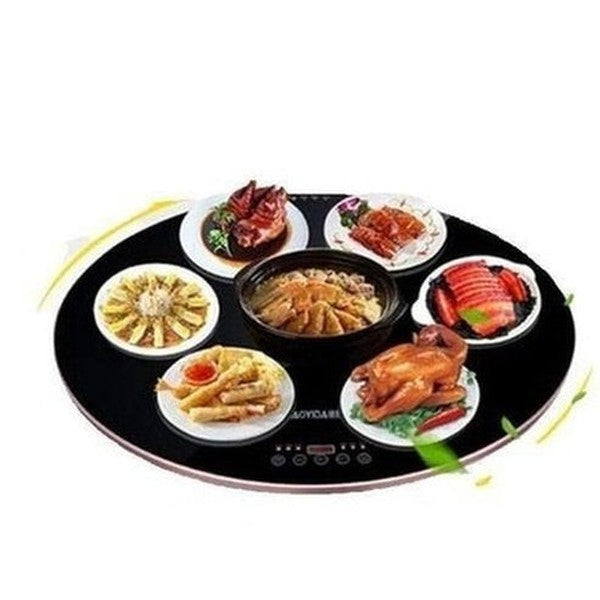 Rotating Food Insulation Plate Heating Board