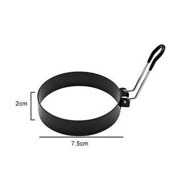 Steel Egg Ring Black 3inch