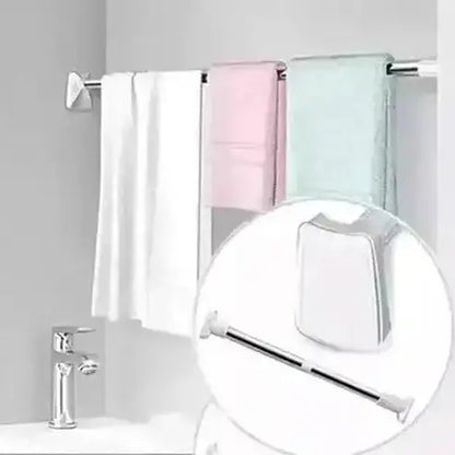Shower Curtain Rod Shower Rods Sturdy Telescopic Shower Curtain Rod – Dondepiso 
