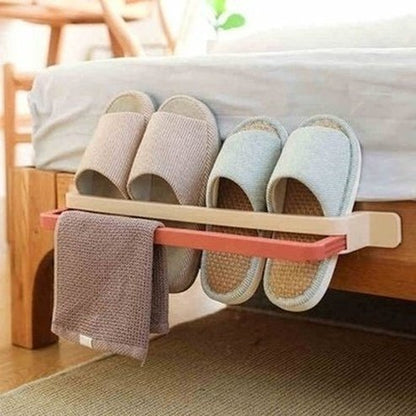 Punch-free slippers rack Shoe Racks & Organizers Simple Self-adhesive Shoe Rack Without Drilling – Dondepiso