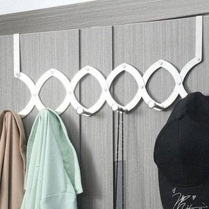 Telescopic Door Storage Rack Metal Hanger