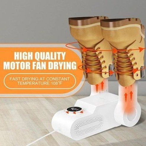 Electric Shoe Dryer Dryers White Mini Foldable Electric Boot And Shoe Dryer · Dondepiso