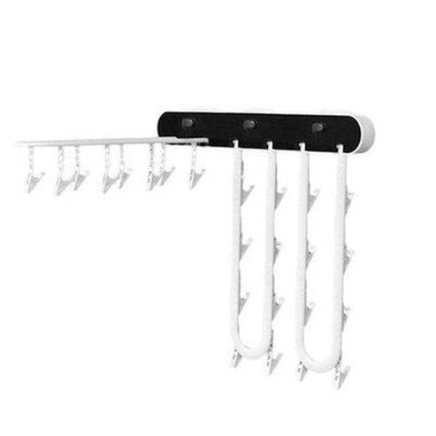 Multi Clip Drying Rack Drying Racks & Hangers Black White Collapsible Multi-Clip Underwear Drying Rack · Dondepiso