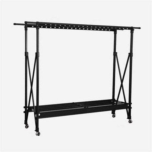 Floor Coat Rack Drying Racks & Hangers Black Indoor And Outdoor Foldable Floor Drying Rack · Dondepiso