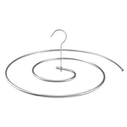 Drying Rack Spiral Drying Racks & Hangers like pic Space Saving Steel Rotating Spiral Clothesline – Dondepiso