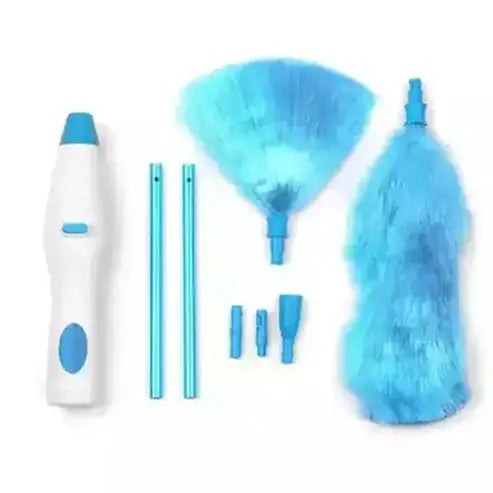 Electric Rotary Duster Dusters Blue  360° Rotary Adjustable Electric Duster – Dondepiso 