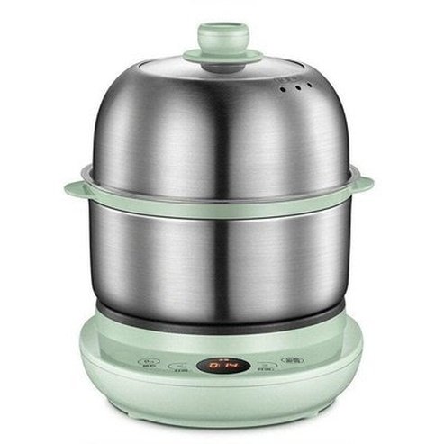 Electric Food Steamer Egg Cookers Green 304 Stainless Steel Electric Food Egg Steamer · Dondepiso