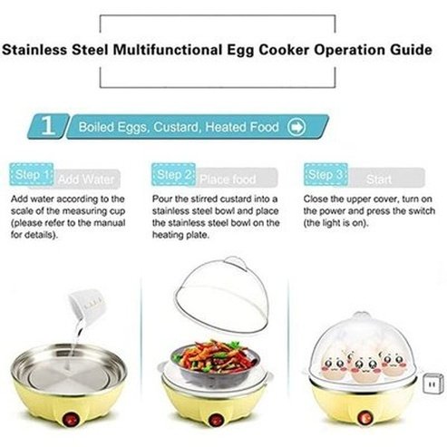 Electric Egg Cooker Egg Cookers Multifunction Electric Egg Steamer · Dondepiso