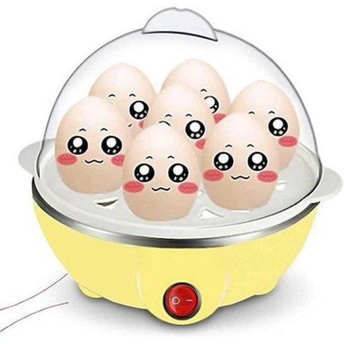 Electric Egg Cooker Egg Cookers Yellow / US Multifunction Electric Egg Steamer · Dondepiso