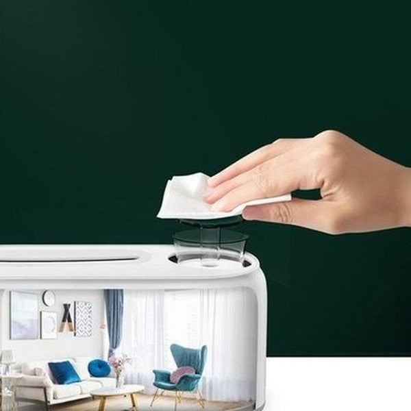 Automatic Humidifying Push Button Tissue Box – Dondepiso