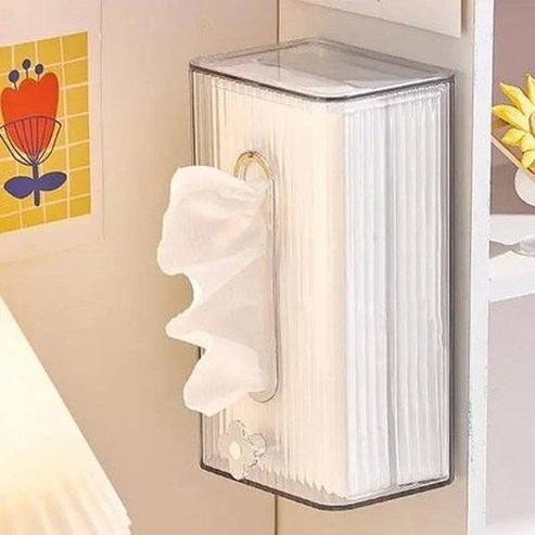 Tissue Box Holder Facial Tissue Holders Facial Tissue Storage Holder with Cover – Dondepiso