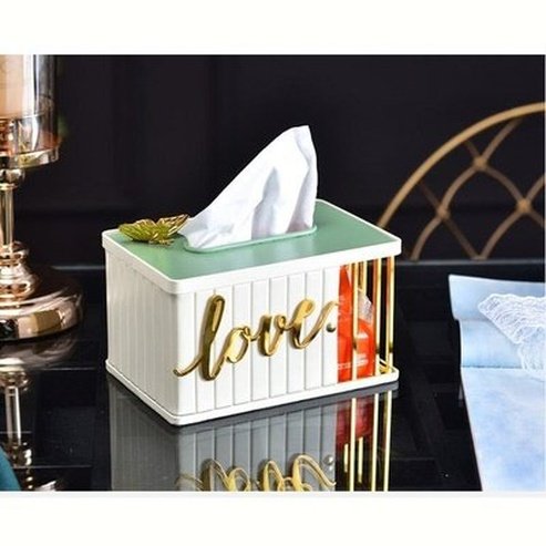 Decor Tissue Box Facial Tissue Holders Home Decorative Desktop Tissue Box · Dondepiso