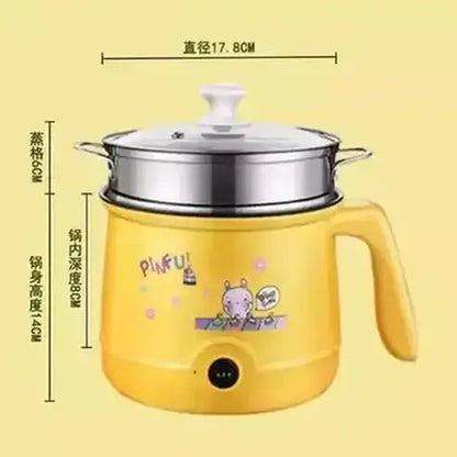 Electric Cooker Hot Pot Food Cookers & Steamers Yellow Multi Household Electric Cooker Hot Pot · Dondepiso