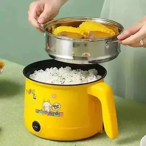 Electric Cooker Hot Pot Food Cookers & Steamers Yellow Multi Household Electric Cooker Hot Pot · Dondepiso