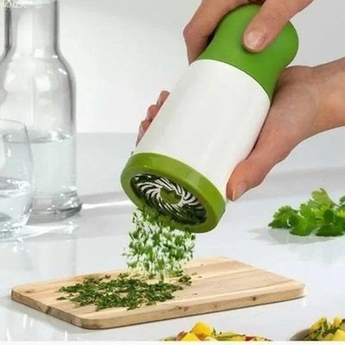Herbal Spice Mill Food Grinders & Mills Green Herb Spice Mill Vegetable Chopper Stainless-Steel – Dondepiso