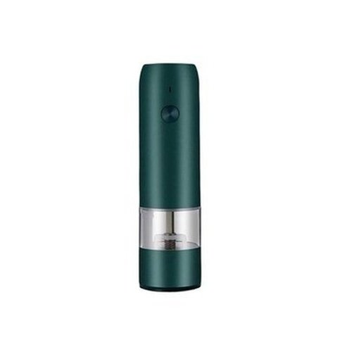 Electric Pepper Grinder Food Grinders & Mills Green USB Rechargeable Manual Electric Pepper Mill · Dondepiso