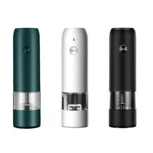 Electric Pepper Grinder Food Grinders & Mills USB Rechargeable Manual Electric Pepper Mill · Dondepiso