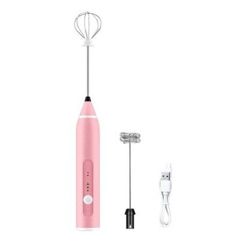 Mini Electric Egg Mixer Food Mixers & Blenders pink Mini Manual Electric Automatic Egg Beater · Dondepiso