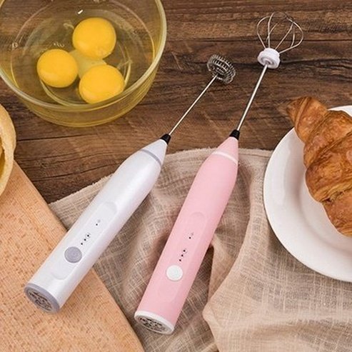 Mini Electric Egg Mixer Food Mixers & Blenders Mini Manual Electric Automatic Egg Beater · Dondepiso