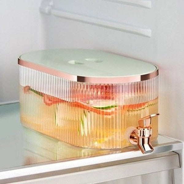 Water Container With Faucet Food Storage Containers 5.3L Fridge Water Container With Faucet · Dondepiso