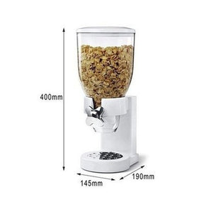 Cereal Dispenser Box Food Storage Containers Cereal Dispenser Double ABS Food Storage Container Box · Dondepiso