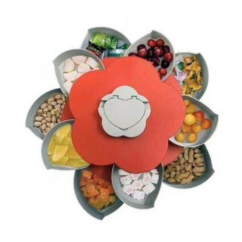 Flower Snack Box Food Storage Containers Cute Rotating Flower Petal Snack Storage Box · Dondepiso