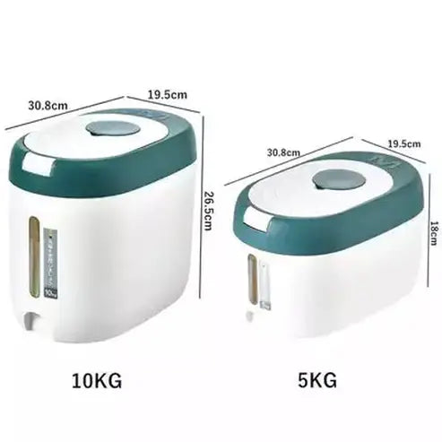 Sealed Rice Bucket Food Storage Containers Durable Sealed Rice Container with Dispenser – Dondepiso