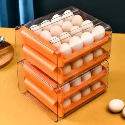 Egg Storage Container With Drawer Box