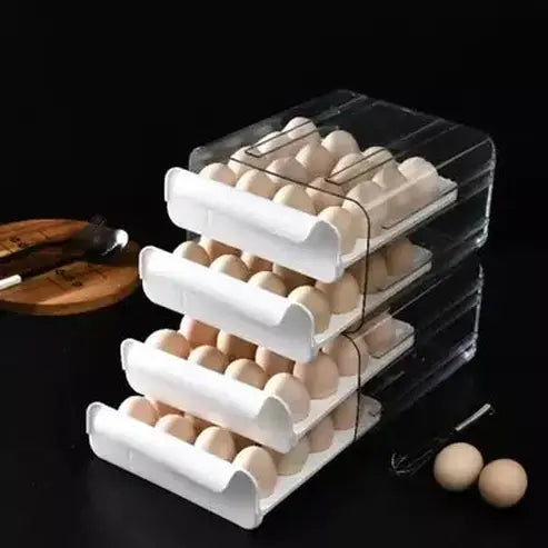 Egg Storage Box Food Storage Containers Egg Storage Container With Drawer Box · Dondepiso