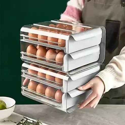 Egg Storage Container With Drawer Box