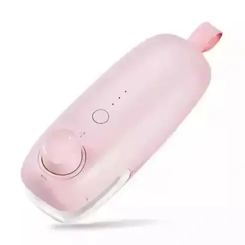 Plastic Bag Sealer Food Storage Pink / China Mini Portable Heat Plastic Bag Sealer – Dondepiso