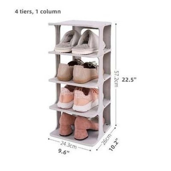 Free Combination Shoe Rack Organizer for Closet 