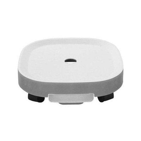 Roller pot tray Garden Pot Saucers & Trays White Pot Stand With Wheel For Easy Mobility · Dondepiso