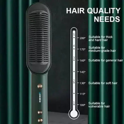Hair Curling Iron Hair Permanents & Straighteners Hair Straightener Comb Set Curling Iron – Dondepiso 
