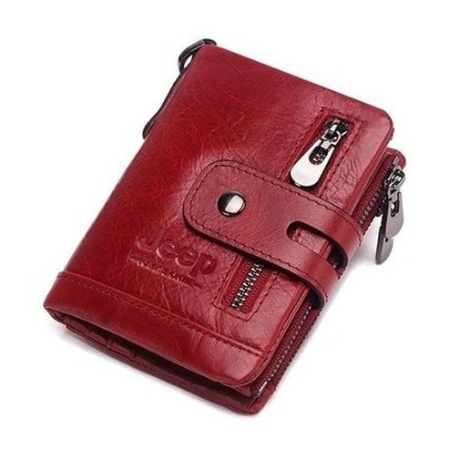 Fashion Leather Wallet Handbags, Wallets & Cases Red Fashion Women Genuine Leather Wallet - Dondepiso