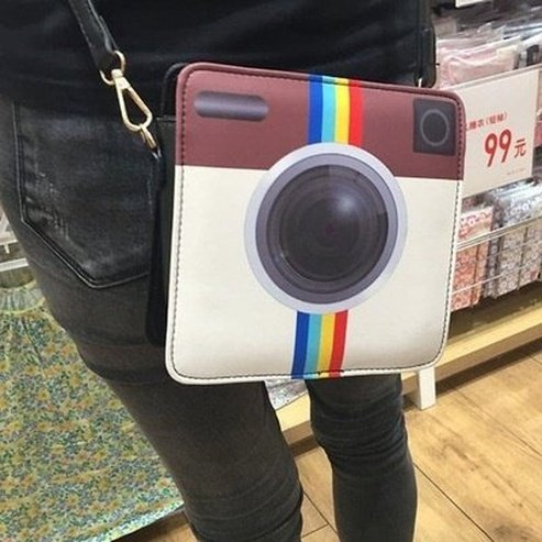 Instagram Camera Shoulder Bag Handbags, Wallets & Cases Black Kawaii Creative Instagram Camera Shoulder Bag · Dondepiso