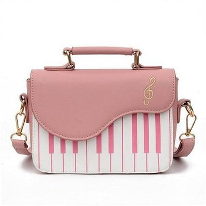 Piano Women Shoulder Bag Handbags, Wallets & Cases Pink Piano Women Shoulder Women Bag · Dondepiso