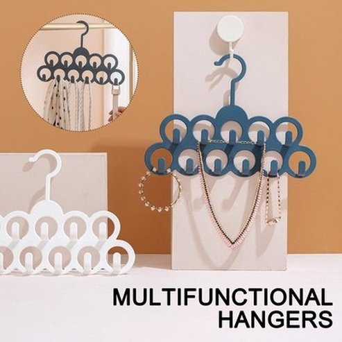 11 Holes Hanger Hook Hangers 11 Hole Handkerchief Organizer Hanger Hook - Dondepiso