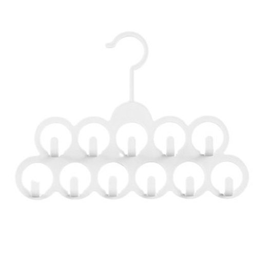 11 Holes Hanger Hook Hangers Yellow 11 Hole Handkerchief Organizer Hanger Hook - Dondepiso