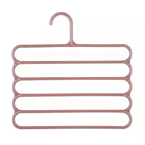 Trouser Rack Hangers Brown 5-Layer Multifunctional Trouser Hangers – Dondepiso 