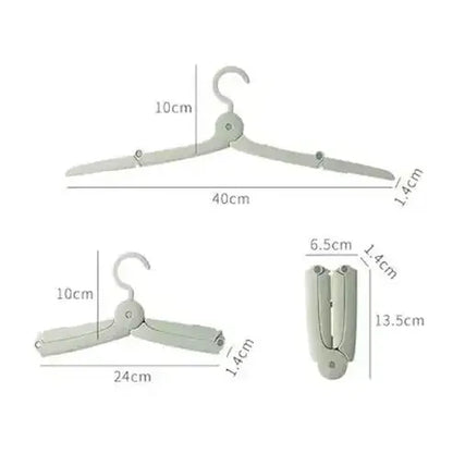 Folding Hanger Retractable Hangers Multi-purpose foldable travel hanger – Dondepiso 