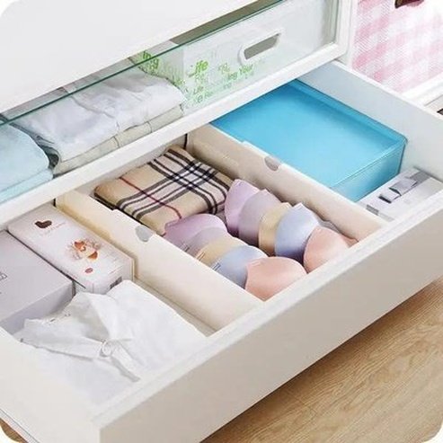 Retractable Drawer Divider Household Drawer Organizer Inserts Retractable Drawer Divider Partition Board – Dondepiso