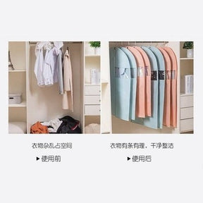 Hanging Clothes Cover Household Storage Bags Dustproof Hanging Clothes Cover with Zipper · Dondepiso